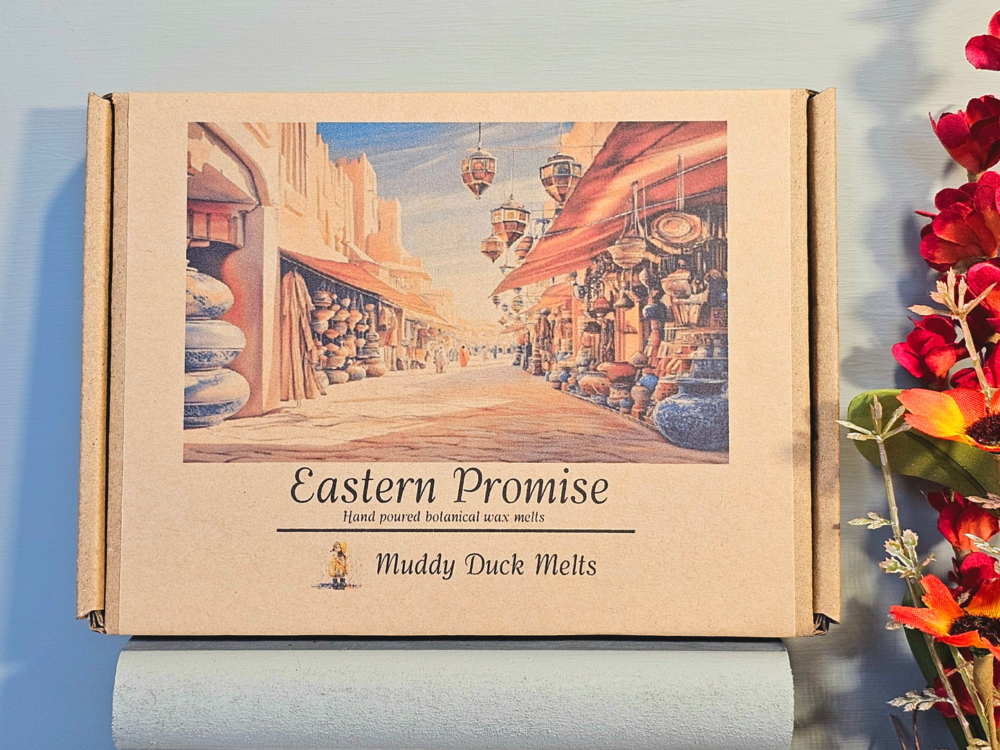 Eastern Promise Collection of 20 botanical heart wax melts in gift box